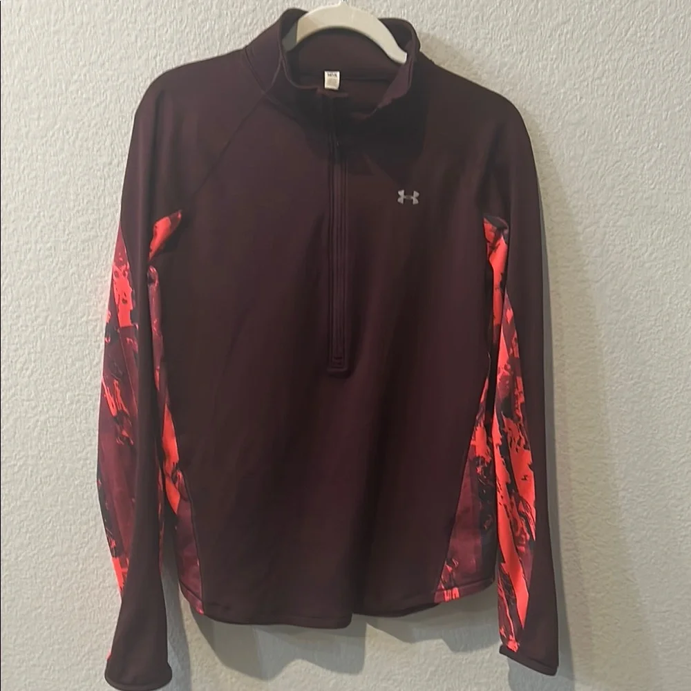 Under Armor half zip long sleeved cold gear